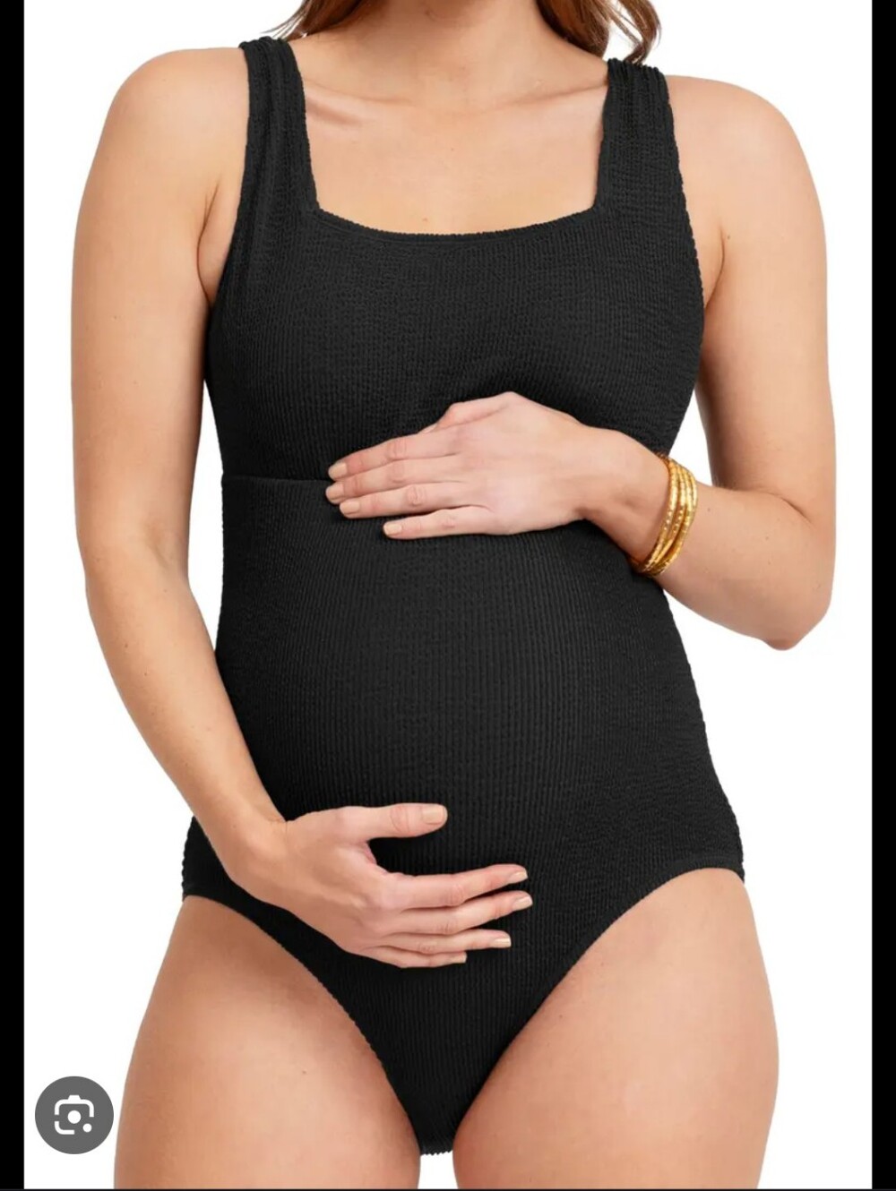 Seraphine Textured Maternity Swimsuit